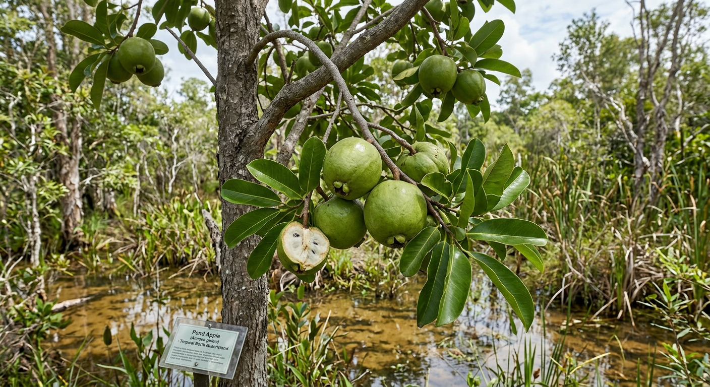 Pond Apple (Annona glabra) - identification photo